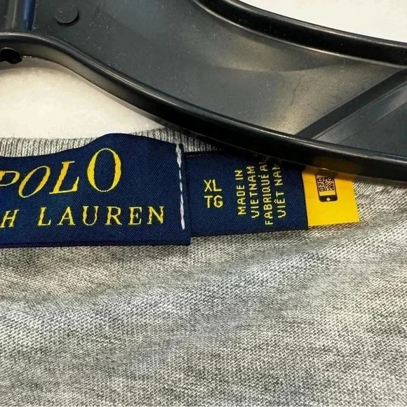 Polo Ralph Lauren Long Sleeve Football Type T-shirt w/RL Phys. Ed 67 Polo Sz XL - Picture 4 of 8